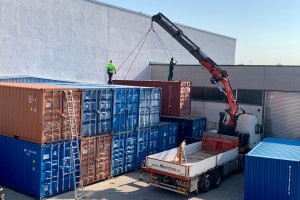 Erweiterung der Lagerkapazität