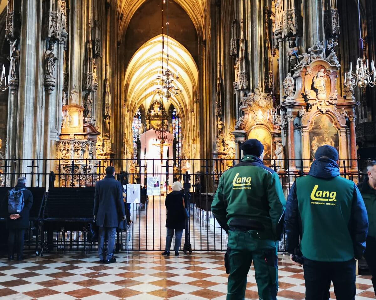 Orgel Spieltisch Stephansdom