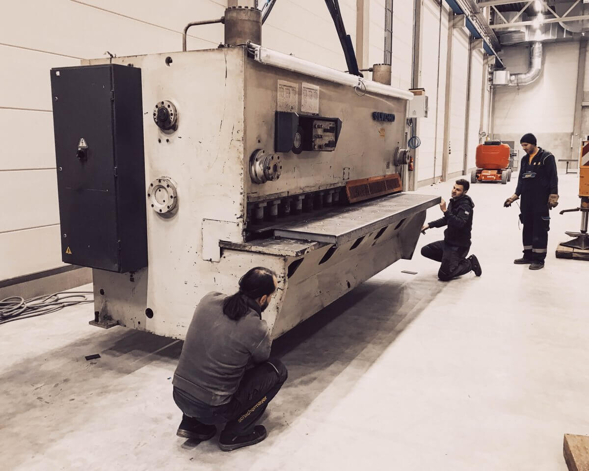 Großumzug der Firma Meiller GmbH