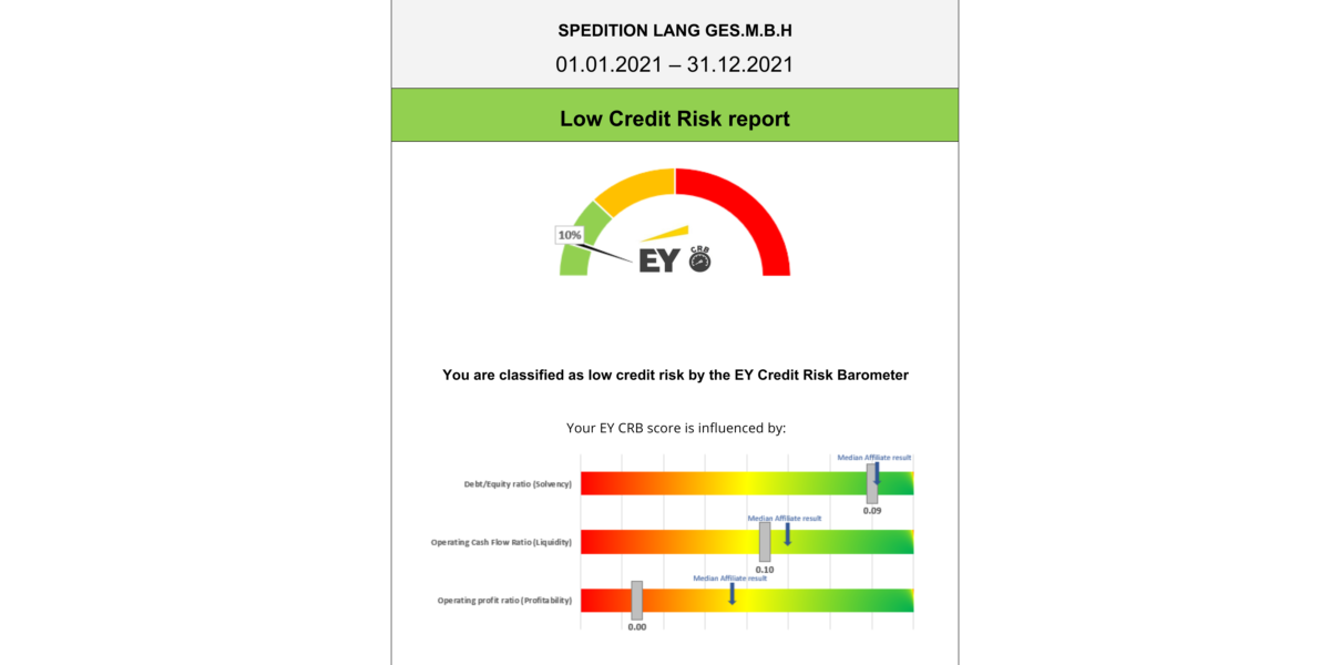 FAIM LOW CREDIT RISK REPORT